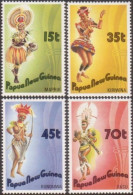 Papua New Guinea 1986 SG535 Dancers Set MNH - Papua-Neuguinea