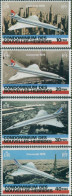 New Hebrides French 1978 SGF272-F275 Concorde Set MNH - Altri & Non Classificati