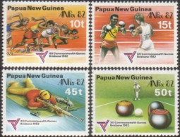 Papua New Guinea 1982 SG460-463 XII Commonwealth Games Set MNH - Papoea-Nieuw-Guinea