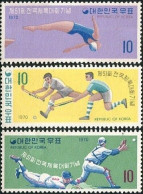 Korea South 1970 SG881 National Athletic Games Set MNH - Corea Del Sur
