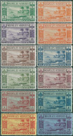 New Hebrides French 1938 SGF53-F64 Islands And Outrigger Canoe Set MNH - Andere & Zonder Classificatie