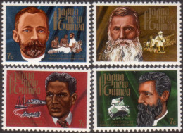 Papua New Guinea 1972 SG227-230 Early Missionaries Set MLH - Papouasie-Nouvelle-Guinée