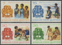 Papua New Guinea 1977 SG338-341 Guides Set MNH - Papouasie-Nouvelle-Guinée