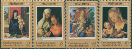 New Hebrides French 1978 SGF279-F282 Christmas Set MNH - Andere & Zonder Classificatie