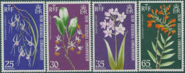 New Hebrides 1973 SG174-177 Orchids Set MLH - Otros & Sin Clasificación