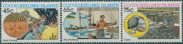 Cocos Islands 1987 SG169-171 Malay Industries Set MNH - Isole Cocos (Keeling)