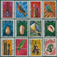 New Hebrides 1972 SG158-169 Birds Shells Carvings Set FU - Altri & Non Classificati