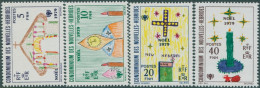 New Hebrides French 1979 SGF292-F295 Christmas Set MNH - Andere & Zonder Classificatie