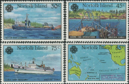 Norfolk Island 1983 SG314-317 ANZCAN Cable Set MNH - Norfolk Eiland