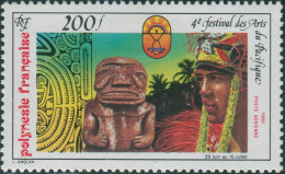 French Polynesia 1984 Sc#403,SG436 150f Arts Festival Noumea MLH - Andere & Zonder Classificatie