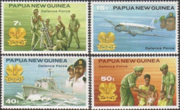 Papua New Guinea 1981 SG408-411 Defence Forces Set MNH - Papua Nuova Guinea