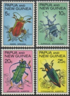 Papua New Guinea 1967 SG109-112 Beetles Set MNH - Papua-Neuguinea