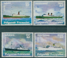 French Polynesia 1978 SG284-287 Ships Set MNH - Other & Unclassified