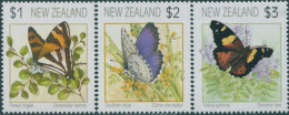 New Zealand 1991 SG1635-1637 Butterflies MNH - Other & Unclassified