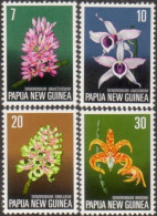 Papua New Guinea 1974 SG273-276 Orchids Set MNH - Papua-Neuguinea