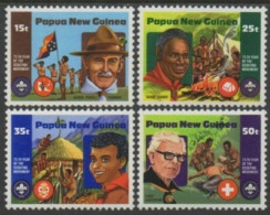 Papua New Guinea 1982 SG426-429 Boy Scout Movement Set MNH - Papua New Guinea