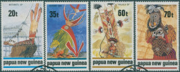 Papua New Guinea 1989 SG603-606 Traditional Dancers Set FU - Papoea-Nieuw-Guinea