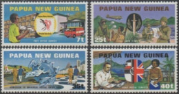 Papua New Guinea 1980 SG380-383 Admission To UPU Set MNH - Papoea-Nieuw-Guinea