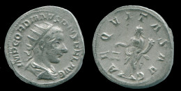 GORDIAN III AR ANTONINIANUS ROME Mint AD 240-241 AEQVITAS AVG #ANC13137.38.E.A - La Crisis Militar (235 / 284)