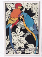 PUBLICITE : Le Jardin Zoologique De Bale (BASEL - SUISSE) Illustré Par Keerl Thoma (perroquet) - Très Bon état - Reclame