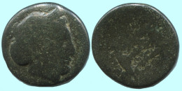 Auténtico ORIGINAL GRIEGO ANTIGUO Moneda 5g/17mm #AF947.12.E.A - Greek