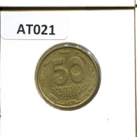 50 Kopiiok 1992 UKRAINE Münze #AT021.D.A - Ucraina