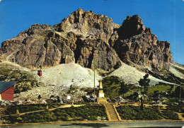 PASSO FALZAREGO, BELLUNO, VENETO, CABLE CAR, MOUNTAIN, ARCHITECTURE, ITALY, POSTCARD - Belluno