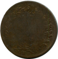 2 CENTESIMI 1867 ITALY Coin Victor Emmanuel II #AW791.U.A - 1861-1878 : Victor Emmanuel II.