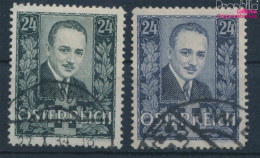 Österreich 589-590 (kompl.Ausg.) Gefälligkeitsentwertung Gestempelt 1934 Dr. Dollfuss (10404658 - Used Stamps