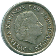 1/10 GULDEN 1966 ANTILLAS NEERLANDESAS PLATA Colonial Moneda #NL12931.3.E.A - Niederländische Antillen