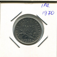 1 FRANC 1970 FRANCIA FRANCE Moneda #AR340.E.A - 1 Franc