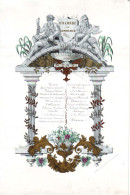 DE 1908 - Carte Porcelaine - Menu Du Chambre De Commerce Imp Carbotte, Namur - Other & Unclassified