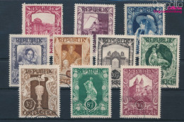 Österreich 812-821 (kompl.Ausg.) Gefälligkeitsentwertung Gestempelt 1947 Kunstausstellung (10404682 - Oblitérés