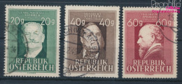 Österreich 855-857 (kompl.Ausg.) Gestempelt 1948 Persönlichkeiten (10404688 - Oblitérés