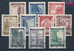 Österreich 858-867 (kompl.Ausg.) Gestempelt 1948 Wiederaufbau (10404689 - Gebraucht