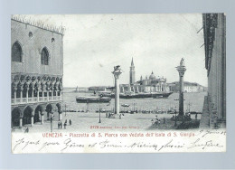 CPA - Italie - Venezia - Piazzetta Di S. Marco Con Veduta Dell'Isola Di S. Giorgio - Circulée En 1903 - Venetië (Venice)