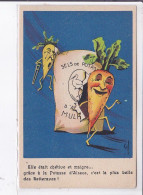 PUBLICITE : Sels De Potasse D'Alsace (légumes Humanisés - Surréalisme)  - Très Bon état - Advertising