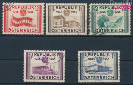 Österreich 1012-1016 (kompl.Ausg.) Gestempelt 1955 Unabhängigkeit (10404725 - Oblitérés