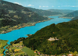 73945857 Ossiach_Ossiachersee_Kaernten_AT Panorama Mit Burgruine Landskron - Other & Unclassified
