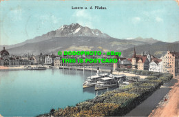 R466254 Luzern U. D. Pilatus. E. Goetz. No. 4001. 1907 - World