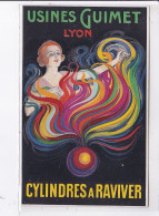 PUBLICITE : Usines Guimet à Lyon (cylindres A Raviver) - Très Bon état - Publicité