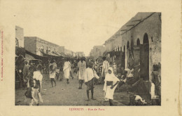 Djibouti, DJIBOUTI, Rue De Paris (1910s) Arabiantz Postcard - Djibouti