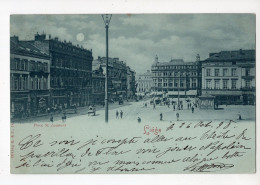 798 - LIEGE - Place St Lambert *carte Dite "à La Lune" *1898* - Lüttich