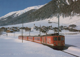 TRENO TRASPORTO FERROVIARIO Vintage Cartolina CPSM #PAA847.A - Trains