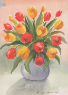 FLOWERS Vintage Ansichtskarte Postkarte CPSM #PBZ418.A - Blumen