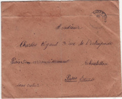 Soudan Kayes 50c Mehariste Au Dos Pour Paris - Briefe U. Dokumente