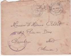 Maroc Ouaduizeght 1930 Lettre Pour Cambrai - Brieven En Documenten