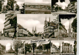 73905044 Duderstadt Wall Anlagen Panorama Marktstrasse Hotel Zur Tanne Westertur - Duderstadt