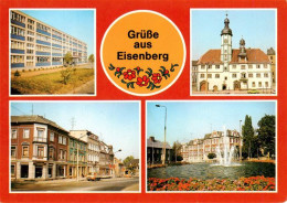 73905036 Eisenberg  Thueringen Georg Kunze Oberschule Rathaus Ernst Thaelmann Pl - Eisenberg