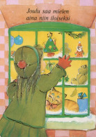Buon Anno Natale BAMBINO Vintage Cartolina CPSM #PAS871.A - New Year